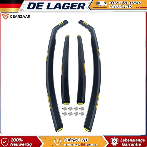 Windabweiser set mit clips - set,