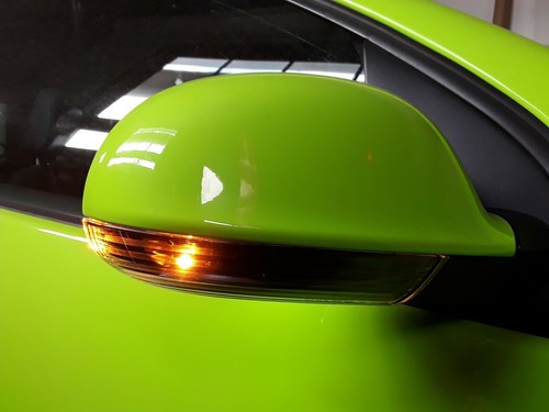 Led spiegelblinker schwarz - led,